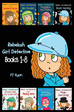 Rebekah - Girl Detective Books 1-8: Fun Short Story Mysteries for Children Ages 9-12
