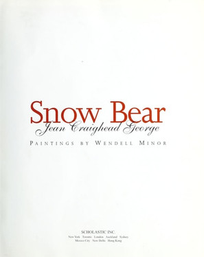 Snow Bear (Scholastic)