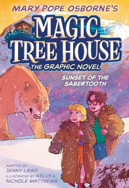 Sunset of the Sabertooth Graphic Novel (Magic Tree House (R))