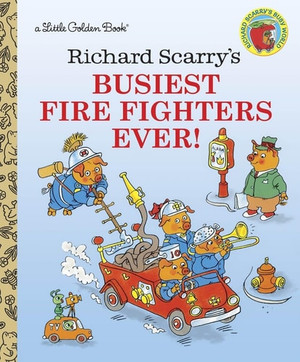 Richard Scarry's Busiest Firefighters Ever (Little Golden Books)