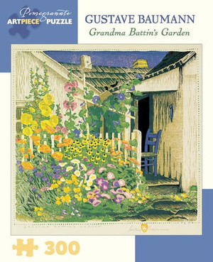 Gustave Baumann Grandma Battins Garden 300-Piece Jigsaw (N) - SKU 163304