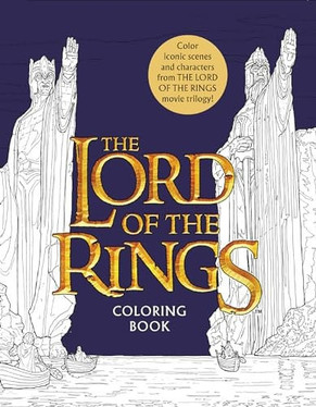 The Lord of the Rings Movie Trilogy Coloring Book (N) - SKU 165631