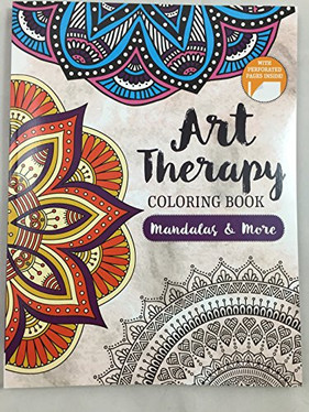 Art Therapy Coloring Book Mandalay & More (U) - SKU 167284
