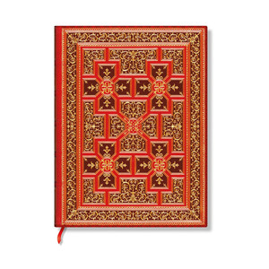 WAR OF THE ROSES (SHAKESPEARE'S LIBRARY) MIDI LINED HARDCOVER JOURNAL (ELASTIC BAND CLOSURE). (N) - SKU 171615
