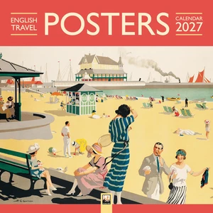 English Travel Posters Wall Calendar 2027 (Art Calendar) (N) - SKU 172236