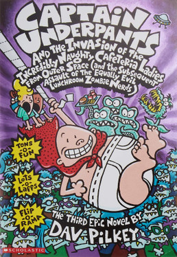 Captain Underpants and the Invasion of the Incredibly Naughty Cafeteria Ladies from Outer Space (and the Subsequent Assault of the Equally Evil Lunchroom Zombie Nerds) (U) - SKU 173063
