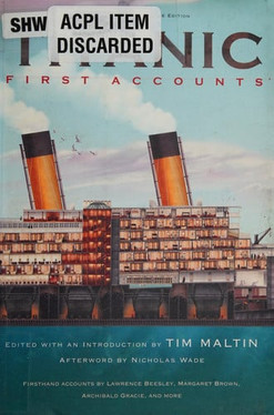 Titanic, First Accounts (Penguin Classics Deluxe Edition) (N) - SKU 173278