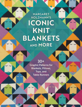Margaret Holzmann's Iconic Knit Blankets and More 30+ Graphic Patterns for Blankets, Pillows, Tops, and Table Runners (N) - SKU 173286