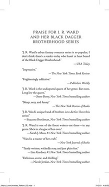 Lover Unveiled (19) (The Black Dagger Brotherhood series)