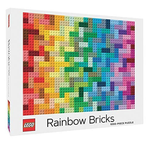 Lego Rainbow Bricks 1000-piece puzzle (N)