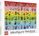 Lego Minifigure Rainbow Puzzle : 1000 Piece (N) - SKU 131454