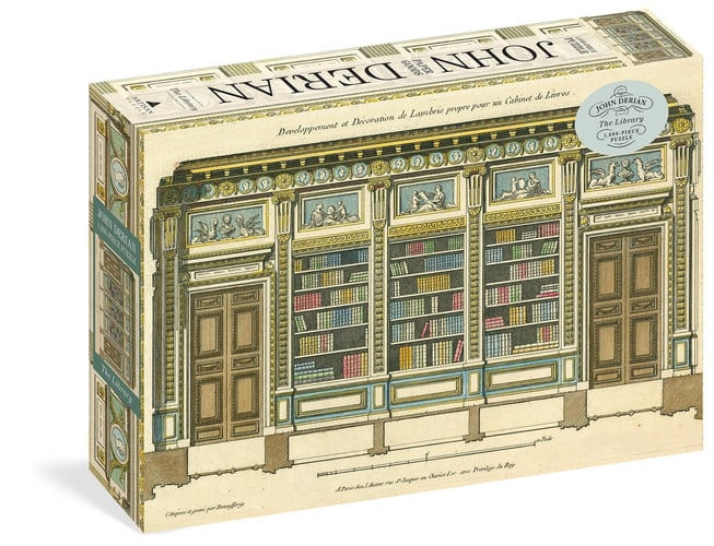 John Derian Paper Goods: The Library 1,000-Piece Puzzle (Artisan Puzzle) (N) - SKU 132883