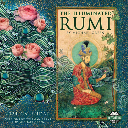 2024 Wall Calendar: Illuminated Rumi (N)