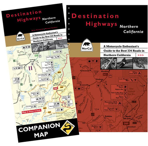 Destination Highways Northern California: A Motorcycle Enthusiast's Guide to the Best 334 Roads in Northern California (U)