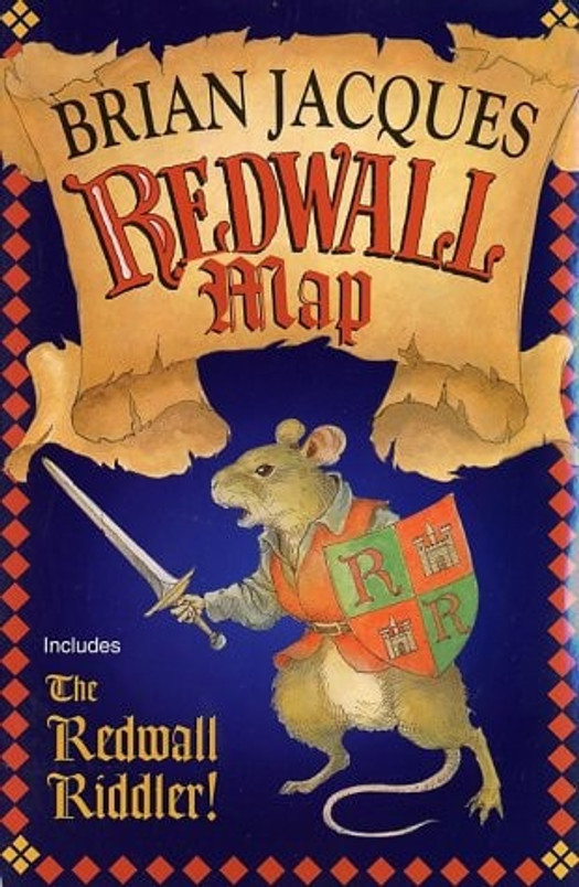 Redwall Map; Includes: The Redwall Riddler!