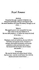 The Acts of King Arthur and His Noble Knights