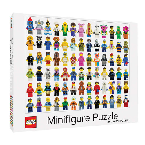 LEGO (R) Minifigure 1000-Piece Puzzle (N) - SKU 161150