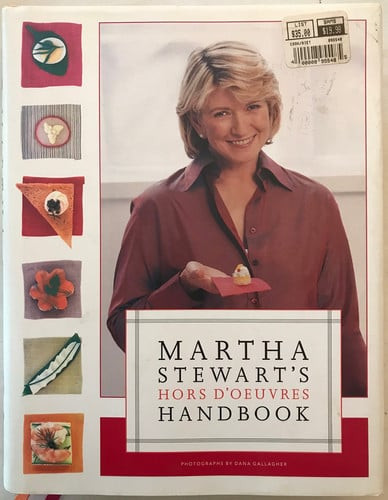Martha Stewart's Hors d'Oeuvres Handbook (U) - SKU 162029