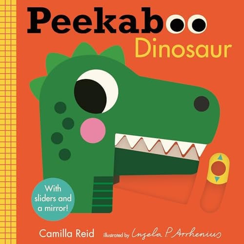 Peekaboo: Dinosaur: (An Interactive Board Book for Babies & Toddlers with Mirror & Sliders to Push, Pull, or Turn. Cute Artwork Includes Friendly Dinosaurs of All Sizes.) (Peekaboo You) (N) - SKU 162894