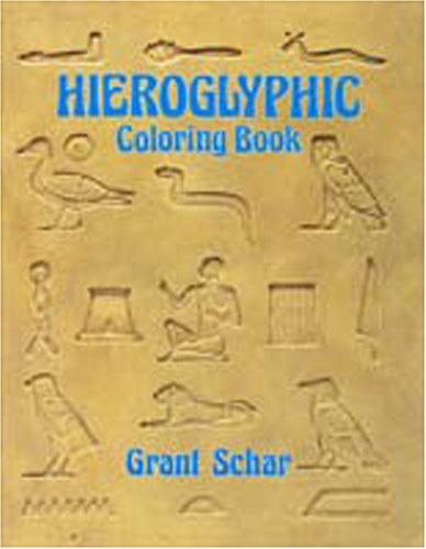 Hieroglyphic Coloring Book