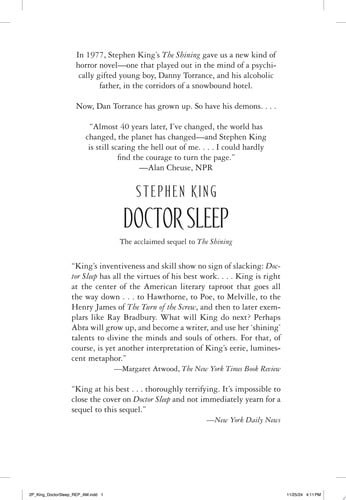 Doctor Sleep (N) - SKU 163486