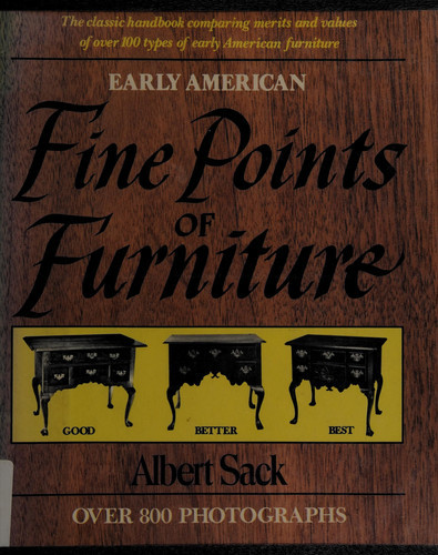 Fine Points of Furniture: Early American (U) - SKU 164790