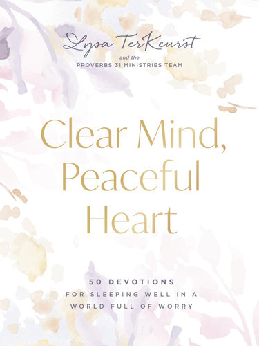 Clear Mind, Peaceful Heart 50 Devotions for Sleeping Well in a World Full of Worry (U) - SKU 164823