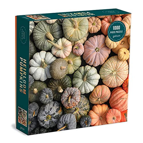Heirloom Pumpkins 1000 Piece Puzzle in Square Box (N) - SKU 165238