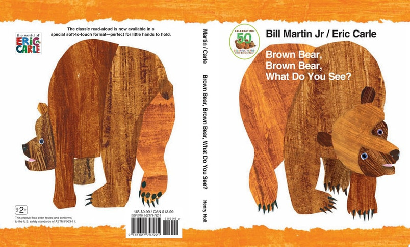 Brown Bear, Brown Bear, What Do You See? 50th Anniversary Edition Padded Board Book