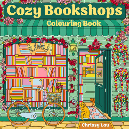Cozy Bookshops: Colouring Book (N) - SKU 165624