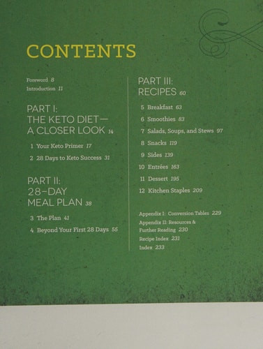 Keto in 28 The Ultimate Low-Carb, High-Fat Weight-Loss Solution