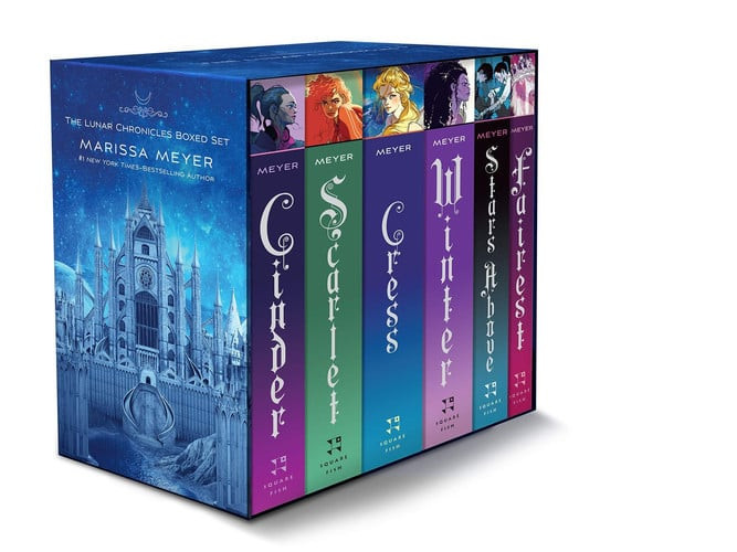 The Lunar Chronicles Boxed Set: Cinder, Scarlet, Cress, Fairest, Stars Above, Winter (N) - SKU 113152