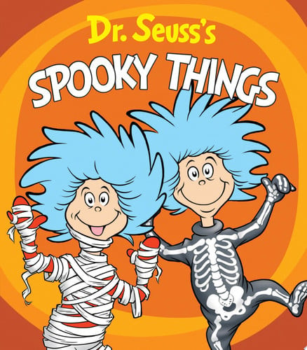 Dr. Seuss's Spooky Things A Thing One and Thing Two Board Book (U) - SKU 166779
