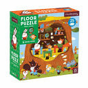 Forest School 25 Piece Floor Puzzle with Shaped Pieces (N) - SKU 166928