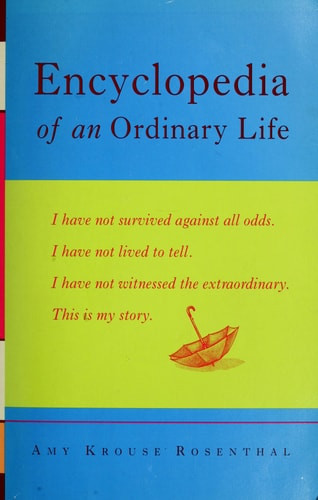 Encyclopedia of an Ordinary Life A Memoir