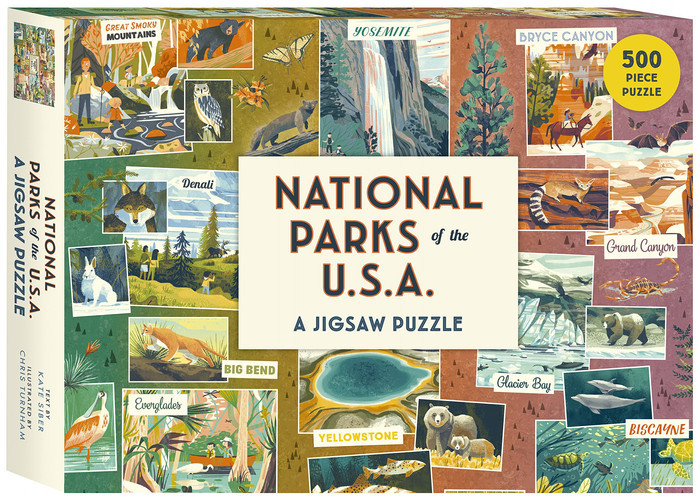 National Parks of the USA a Jigsaw Puzzle 500 Piece Puzzle (N) - SKU 167938