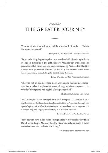 The Greater Journey Americans in Paris (U) - SKU 168033