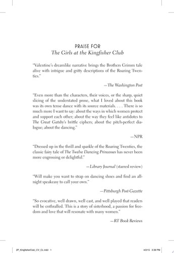 The Girls at the Kingfisher Club A Novel