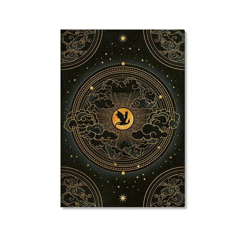 SHADOWS OF NAVARRE (FOURTH WING) A4 DOT GRID HARDCOVER CAHIER. (N) - SKU 171618