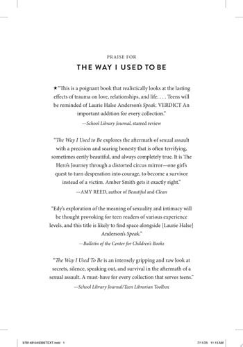 The Way I Used to Be (U) - SKU 171699