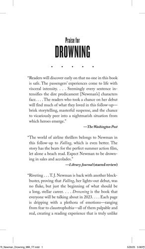 Drowning The Rescue of Flight 1421 (A Novel) (U) - SKU 172007