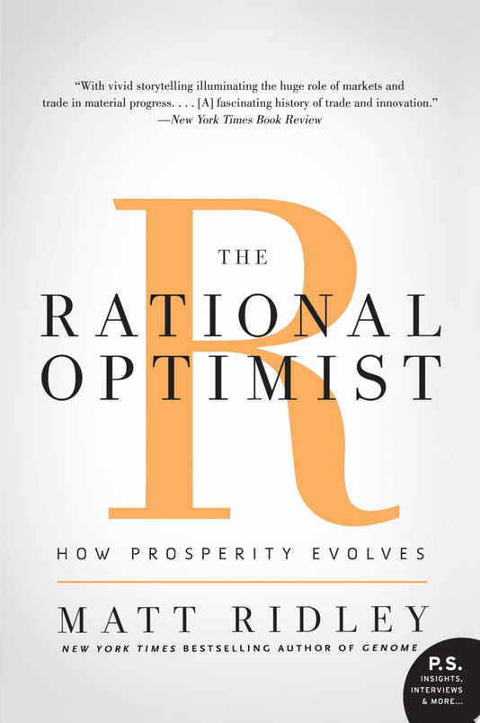 The Rational Optimist How Prosperity Evolves (U) - SKU 172581