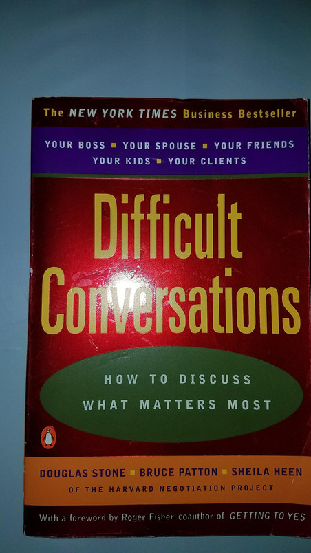 Difficult Conversations How to Discuss what Matters Most (U) - SKU 172991