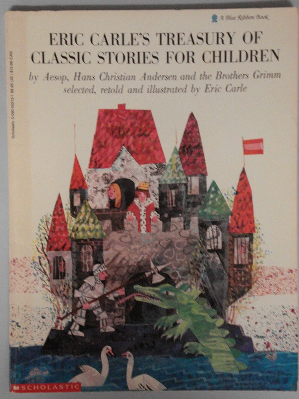 Eric Carle's Treasury of Classic Stories for Children by Aesop, Hans Christian Andersen, and the Brothers Grimm (U) - SKU 173061