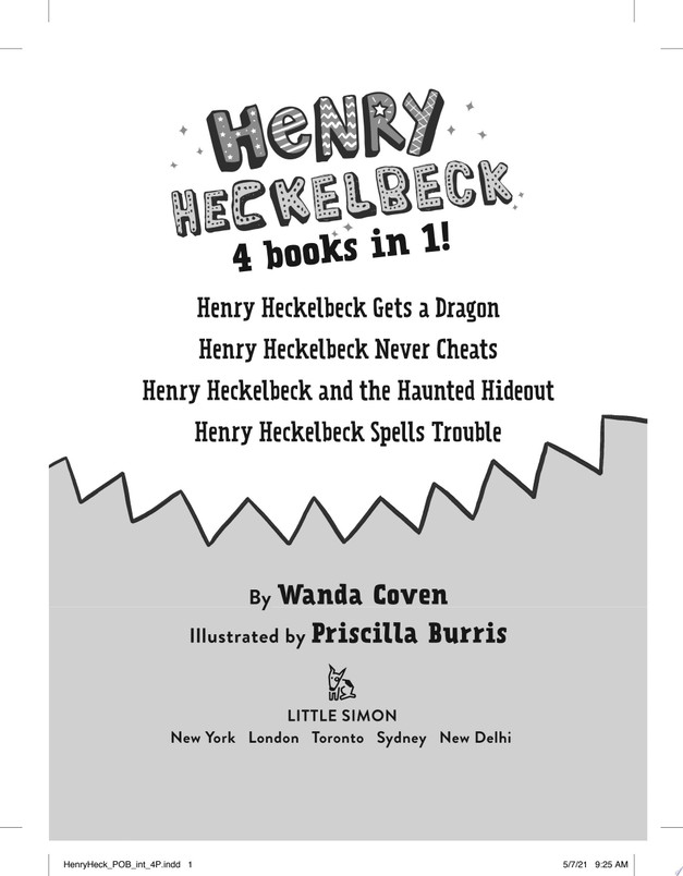 Henry Heckelbeck 4 Books in 1! Henry Heckelbeck Gets a Dragon; Henry Heckelbeck Never Cheats; Henry Heckelbeck and the Haunted Hideout; Henry Heckelbeck Spells Trouble (U) - SKU 173121