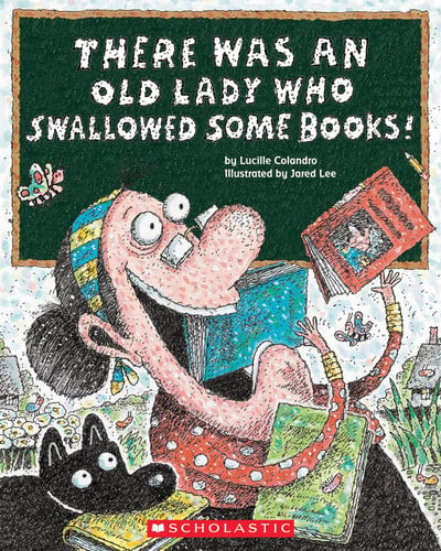 There Was an Old Lady Who Swallowed Some Books! (U) - SKU 173342