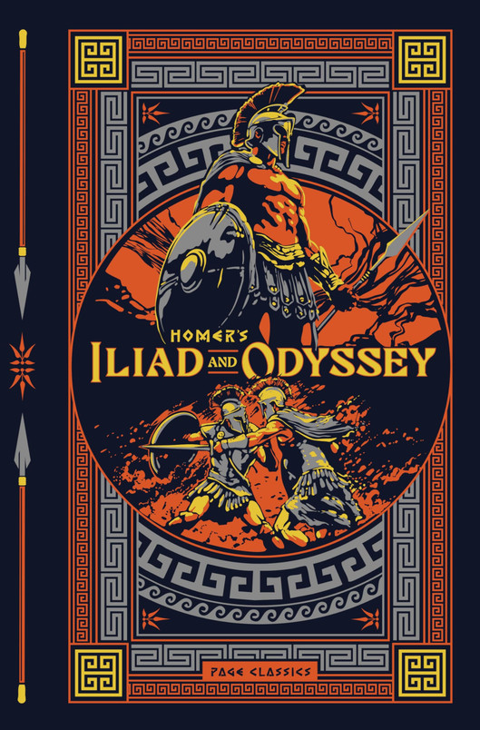Homer's The Iliad and The Odyssey (Deluxe Harcover Edition)