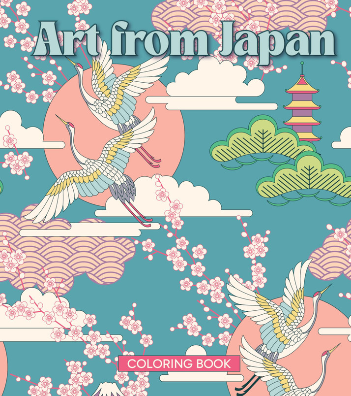 Art from Japan Coloring Book (N) - SKU 173641