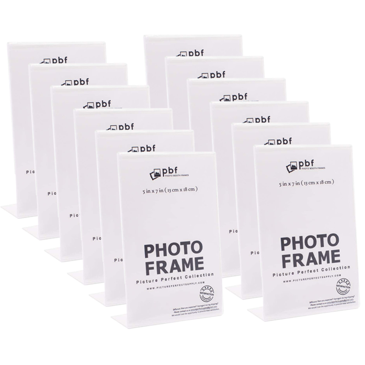  Photo Booth Frames - Clear Photo Booth Bookmark Sleeves (Set of  100) : Office Products