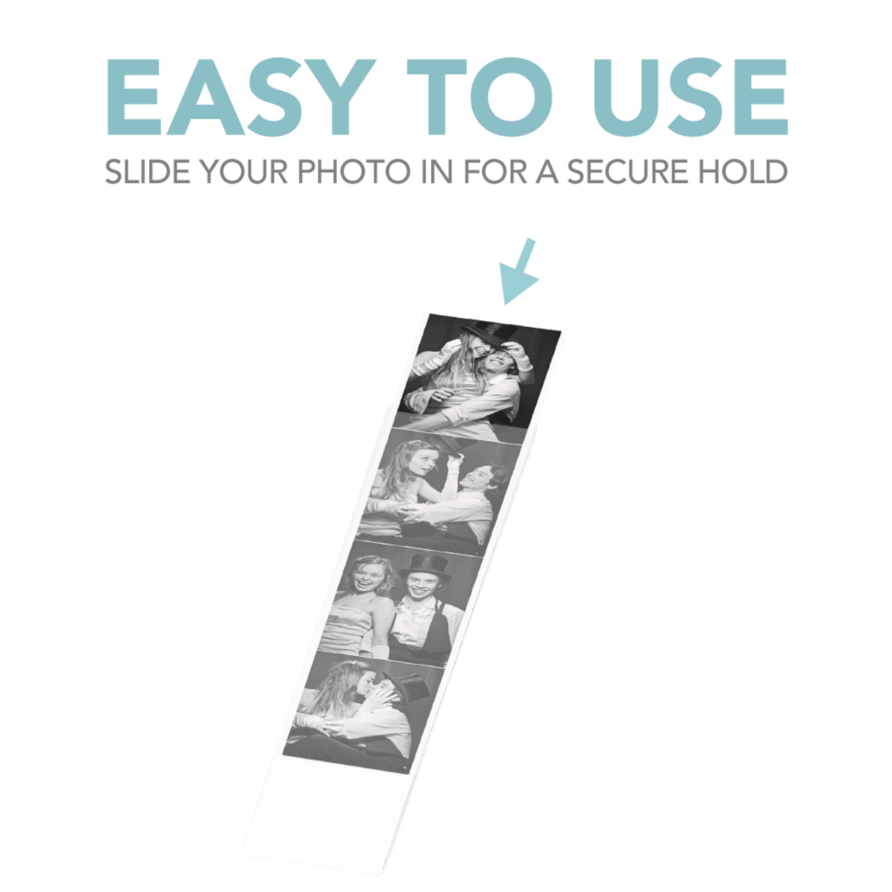 Photo Strip and Bookmark Sleeves - 2 3/4 x 6 3/4 - Resealable